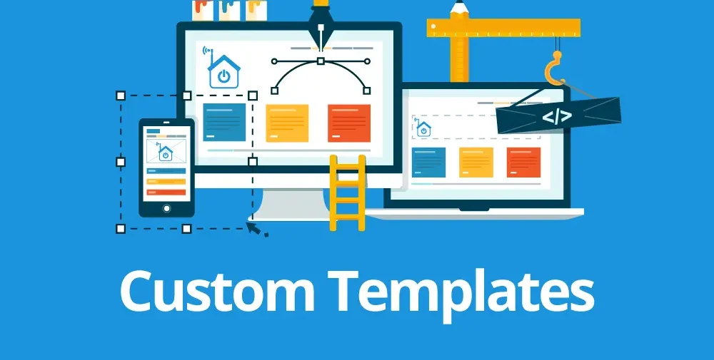 Creative Templates & Customization | Website Development Company in Rajkot | Seawind Systems